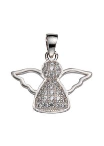 Firetti Damen Ketten-Anhänger "Schmuck Geschenk Silber 925 Halsschmuck Anhänger Engel", Silber 925 (Sterlingsilber), 1,5 g, bunt, Silber 925