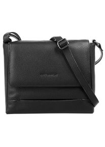 Betty Barclay Damen Umhängetasche, schwarz, Leder, unifarben, Taschen, echt Leder