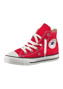Converse Sneaker "Kinder Chuck Taylor Hi", Gr. 35, rot, Textil, retro, Schuhe, für Kinder