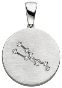 Jobo Damen Sternzeichen-Anhänger "Sternzeichen Stier", Silber 925 (Sterlingsilber), silber, Silber 925 (Sterlingsilber), Schmuckanhänger, 925 Silber