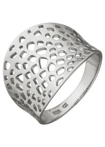 Jobo Damen Fingerring, 58, Silber 925 (Sterlingsilber), silber, Silber 925 (Sterlingsilber), Fingerringe, breit 925 Silber