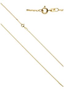 Jobo Damen Goldkette, Gelbgold 585, L: 40cm, gelb, Gelbgold 585, Halsketten, Ankerkette 585 Gold 40 cm 1,6 mm