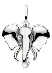 Jobo Damen Ketten-Anhänger "Anhänger Elefant", Silber 925 (Sterlingsilber), silber, Silber 925 (Sterlingsilber), Schmuckanhänger, 925 Silber
