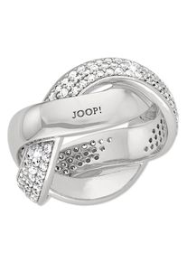 JOOP! JOOP Damen Silberring "2023505, 2023506, 2023507, 2023508", 56, Silber 925 (Sterlingsilber), 11mm, silber, Silber 925 (Sterlingsilber), Fingerringe,