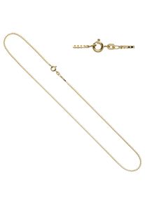 Jobo Damen Goldkette, Gelbgold 333, L: 45cm, gold, Gelbgold 333, Halsketten, Venezianerkette 333 Gold 45 cm 1,0 mm