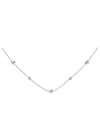 Jobo Damen Collier "Herz Kugel", Silber 925 (Sterlingsilber), L: 45cm, silber, Silber 925 (Sterlingsilber), Halsketten, 925 Silber 45 cm