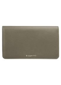 Bugatti Geldbörse "LADY TOP", grau, Leder, unifarben, casual, Kleinlederwaren, echt Leder