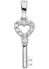 Jobo Damen Ketten-Anhänger "Anhänger Schlüssel", Silber 925 (Sterlingsilber), silber, Silber 925 (Sterlingsilber), Schmuckanhänger, 925 Silber mit 11