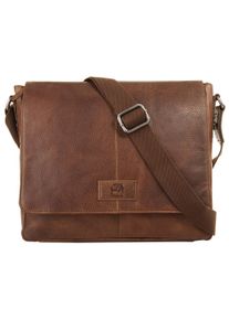 Bodenschatz Damen Umhängetasche, braun, Leder, vintage, Taschen, echt Leder
