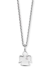 Herzengel Mädchen Kette mit Anhänger "Kette Engel, HEN-ANGEL-ZI", Silber 925 (Sterlingsilber), L: 42cm, silber, Silber 925 (Sterlingsilber),