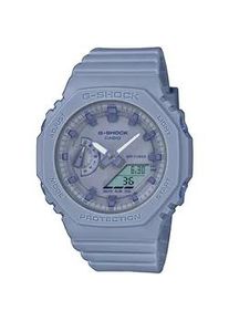 Chronograph Casio G-SHOCK "GMA-S2100BA-2A2ER" Armbanduhren blau (hellblau) Damen Quarzuhr, Armbanduhr, Damen, Herren, digital, bis 20 bar wasserdicht