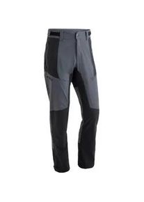 Outdoorhose Maier Sports "Kerid Mix M 2.0" Gr. 24, Kurzgrößen, grau (graphit) Herren Hosen Wanderhose, lange Outdoor-Hose, Trekkinghose