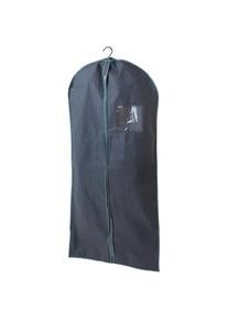 Kleiderschutzhülle ORDER, Grau - Vliesstoff - mit Sichtfenster