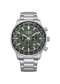 Chronograph Citizen "CA4500-91X" Armbanduhren silberfarben Herren Armbanduhr, Herrenuhr, Solar, Stoppfunktion, Edelstahlarmband