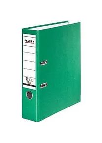 Falken Ordner Breit DIN A4 80 mm Gr&uuml;n 2 Ringe 11285723 Kunststoff