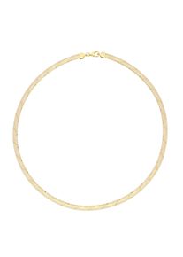 Vivance Damen Collier "glamorous elegance", Gelbgold 375, gelb, Gelbgold 375, Halsketten