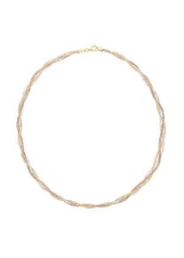 Vivance Damen Kette mit Anhänger "glamorous meshlook", Gelbgold 375, gelb, Gelbgold 375, Halsketten