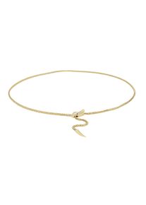 Vivance Damen Goldkette "golden snake", Gelbgold 375, gelb, Gelbgold 375, Halsketten