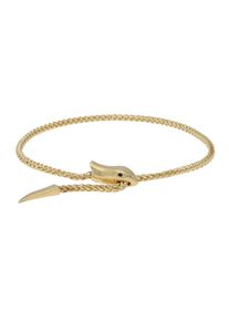 Vivance Damen Goldarmband "golden snake", Gelbgold 375, gelb, Gelbgold 375, Armbänder