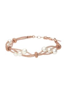 Vivance Damen Armband "Perlenarmband", Silber 925 (Sterlingsilber), silber, Silber 925 (Sterlingsilber), Armbänder