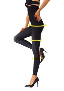 Lascana Highwaist Leggings schwarz Gr. 32/34 für Damen