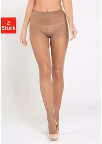 Lascana Stützstrumpfhose diamant Gr. 8 für Damen. Elastisch