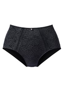 Nuance Große Größen Slip Gr. 40/42 schwarz geblümt für Damen