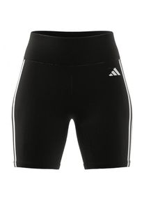 Adidas TE 3 Stripes Short Tight Lauftights Damen (Gr XS |schwarz)