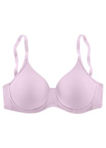 Lascana T-Shirt-BH 'perfect basic' pink Gr. 100B. Mit Bügel