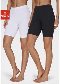 Vivance ACTIVE Radlerhose mehrfarbig Gr. 32/34 für Damen. Figurbetont. Nachhaltig.