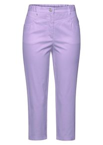 Peter Hahn - Comfort Fit Caprihose, lila, Gr. 21 - Baumwolle