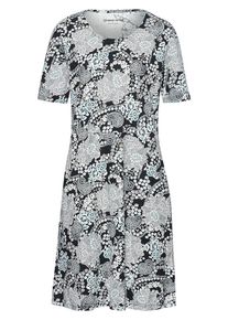 Green Cotton - Jersey-Kleid Louise, schwarz, Gr. 36 / S - Baumwolle