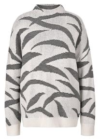 Basler - Strickpullover in Oversized-­Form, weiss, Gr. 36 / S - Schurwolle