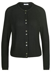 Peter Hahn - Strickjacke aus 100% SUPIMA®-Baumwolle, schwarz, Gr. 48 / XL - Baumwolle