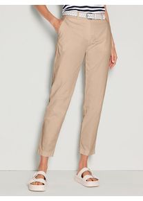Brax - 7/8-Hose, beige, Gr. 46 / L - Baumwolle