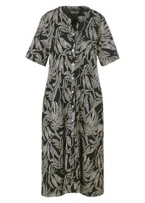 Green Cotton - Jersey-Kleid Dorthe, schwarz, Gr. 36 / S - Baumwolle