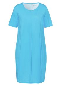Green Cotton - Jersey-Kleid Oda, blau, Gr. 36 / S - Baumwolle