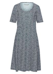 Green Cotton - Jersey-Kleid Selma, blau, Gr. 36 / S - Baumwolle