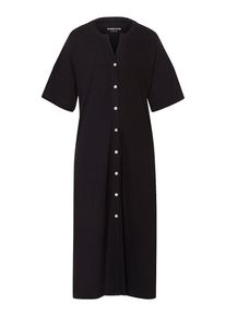 Green Cotton - Jersey-Kleid Dorthe, schwarz, Gr. 36 / S - Baumwolle