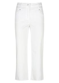 Peter Hahn - Capri-Hose Passform Sylvia, weiss, Gr. 40 / M