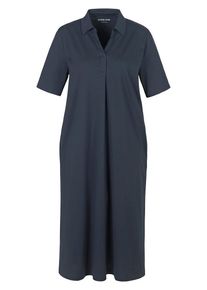 Green Cotton - Jersey-Kleid Frederikke, blau, Gr. 36 / S - Baumwolle