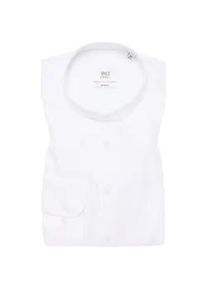 Eterna SLIM FIT Soft Luxury Shirt in weiß unifarben, weiß, 41