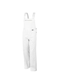 Qualitex HIGH QUALITY WORKWEAR Latzhose favorit weiß Herren: 27