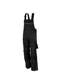Qualitex HIGH QUALITY WORKWEAR Latzhose PRO schwarz Damen: 36 Herren: 42