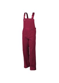 Qualitex HIGH QUALITY WORKWEAR Latzhose favorit rot Damen: 44 Herren: 50