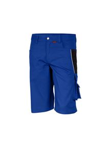 Qualitex HIGH QUALITY WORKWEAR Shorts PRO kornblau/schwarz Damen: 44 Herren: 50
