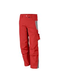 Qualitex HIGH QUALITY WORKWEAR Bundhose PRO rot/grau Damen: 58 Herren: 64