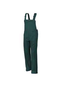 Qualitex HIGH QUALITY WORKWEAR Latzhose classic grün Damen: 42 Herren: 48