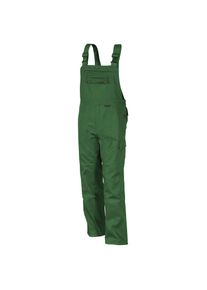 Qualitex HIGH QUALITY WORKWEAR Latzhose comfort grün Damen: 50 Herren: 56