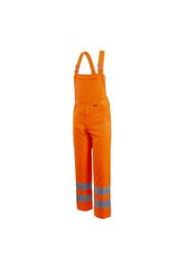Qualitex HIGH QUALITY WORKWEAR Latzhose WQ warnorange Damen: 62 Herren: 68